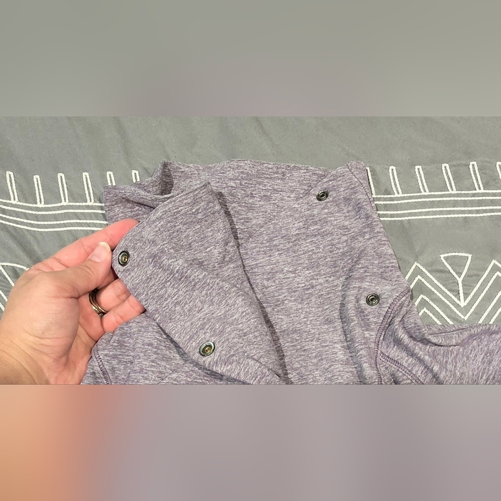 Lululemon Rulu Rally Wrap In Heathered Purple Size 4 - Picture 5 of 10